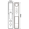 Khóa Điện Tử KASSLER KL-809 CNC COPPER APP (REMOTE)