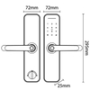 Khóa Điện Tử KASSLER KL-668 RED BRONZE APP
