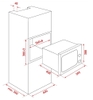 Lò vi sóng âm tủ KAFF KF-MC34L