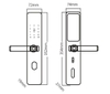 Khóa Điện Tử BOSCH ID 30 DE VÀNG