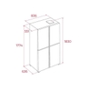 Tủ lạnh  RMF 75820 GBK