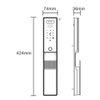 Khóa Điện Tử AVOLOCK AL 75TFV BLACK