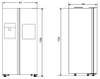 Tủ Lạnh Side By Side KAFF KF-BCD606MBR