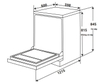 MÁY RỬA CHÉN KAFF KF-BHMI815Y
