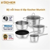 Bộ nồi 5 món KOCHER MUNICH