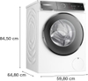 Máy Giặt BOSCH WGB254A0SG | Serie 8
