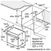 Lò nướng kèm hơi nước BOSCH HQA514ES3 | Series 4