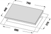 Bếp gas âm KAFF KF-212