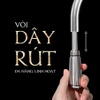 Vòi nnóng lạnh dây rút inox 304 K095SS