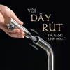 Vòi nóng lạnh dây rút inox 304 Malloca K103SS