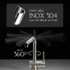 Vòi nóng lạnh dây rút inox 304 Malloca K103SS