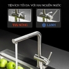 Vòi nóng lạnh dây rút inox 304 Malloca K103SS