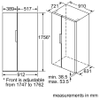 Tủ lạnh side by side BOSCH HMH.KAN92VI35O|Serie 4