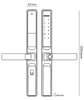 Khóa Điện Tử AVOLOCK AN-393 Silver