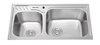 Chậu Rửa 2 hố inox 304 Malloca MS 1003 NEW