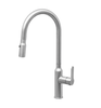 Vòi nóng lạnh dây rút inox Malloca K046-SS