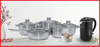 Bộ nồi KAFF KF-ST005Fr Sus Inox 304 Cao Cấp