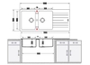 Chậu rửa PONA TOE2-D200/Bianca