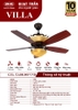 QUẠT TRẦN CHO NGƯỜI GIÀU MR.VŨ VILLA