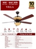 QUẠT TRẦN CHO NGƯỜI GIÀU MR.VŨ VILLA 72