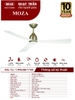 QUẠT TRẦN CHO NGƯỜI GIÀU MR.VŨ MOZA GOLD