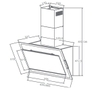 Máy Hút Mùi Canzy CZ-399T GLASS