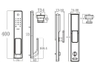 Khóa Vân Tay Cửa Gỗ AVOLOCK AL-82FRVT-B