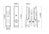 Khóa Vân Tay Cửa Gỗ AVOLOCK AL-81FRVT-B
