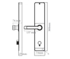 Khóa Vân Tay Cửa Gỗ AVOLOCK AV-62-B
