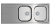 Chậu rửa  UNIVERSE 80 T-XP 2B 1D REV 3½