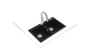 Chậu đá nhân tạo TEKA FORSQUARE 2B 790 BLACK
