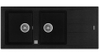 Chậu đá nhân tạo TEKA STONE 80 B-TG 2B 1D BLACK
