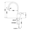 Vòi chậu rửa TEKA MTP 995
