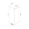 Tủ Rượu Âm Tủ Malloca MWC-95BI