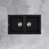 Chậu Đá Malloca BLACK K-45086