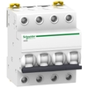 MCB Schneider 4P 50A dòng cắt 6kA A9K24350