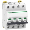 MCB Schneider 4P 63A dòng cắt 10kA A9F84463