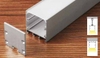 Máng nhôm đèn LED lắp nổi 35x35mm PF-U-3535