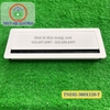 Nắp hộp luồn dây điện âm bàn trắng 120x300 (TNE02-300X120-T)
