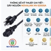 Dây Nguồn C13 Novalink NV-53005A dài 2m