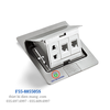 Bộ Ổ Cắm Âm Sàn Chống Nước IP44 DoBo F55-885505S