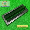 Nắp Hộp Điện Nhôm Âm Bàn Màu Đen 120x300 (TNE02-300X120-Đ