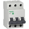 MCB Schneider 3P 63A dòng cắt 4.5Ka EZ9F34363