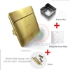 Bộ Khung Ổ Cắm Âm Sàn DoBo F88-888800 (Màu Vàng Gold Kháng Nước)