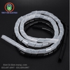 Ống cuộn bảo vệ dây điện Phi 8 Màu trắng