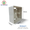 Đế Nổi Vuông Chống Cháy Tenko TK-Denoi-V