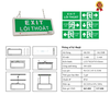 Đèn Exit lối thoát 2 mặt Sonata ML350B