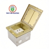 Ổ Cắm Âm Sàn HM-AS5505-ĐV (Màu Vàng) – Chống Nước IP55 Cao Cấp