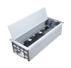 Hộp điện nhôm âm bàn 400x120x77 (TN002-RM005-THAP)