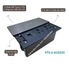 Hộp ổ cắm âm bàn nắp trượt Sinoamigo STS-5-SC02SS